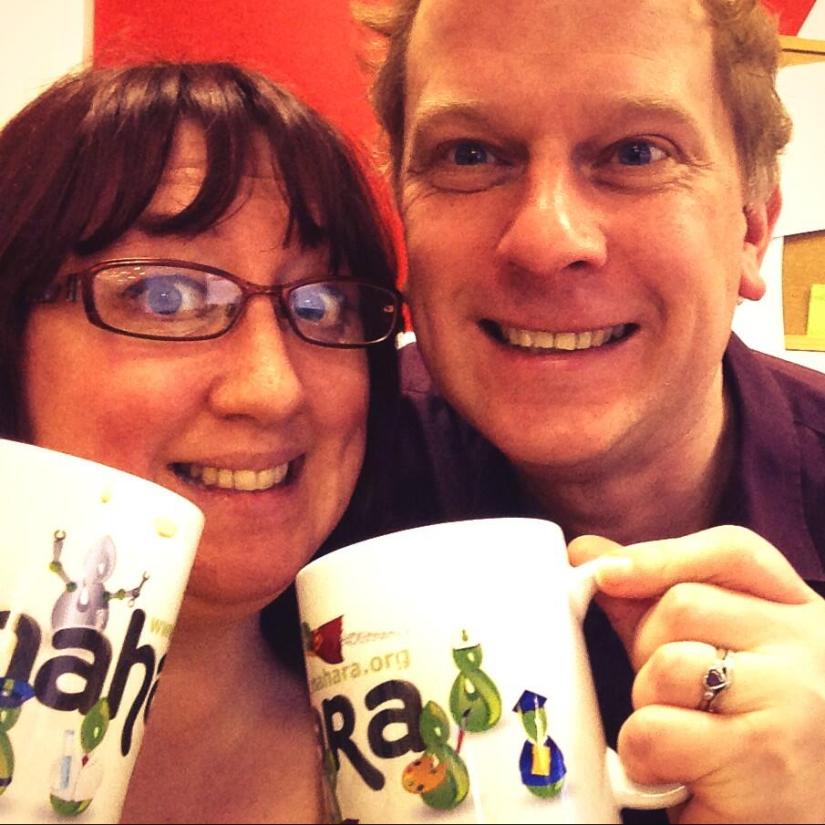 Thanks to Kristina & Catalyst for our mugs :)